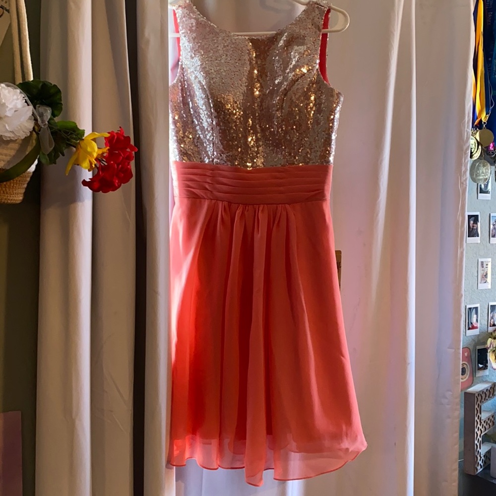 Pink homecoming dress